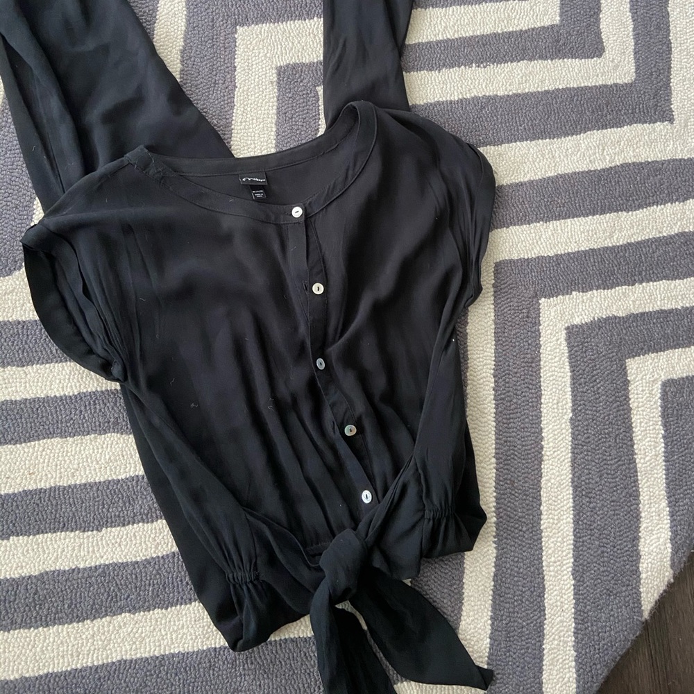 Black jumpsuit
